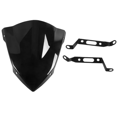 Flyscreen carénage MT07 2018-2020 saut de vent protection noir
