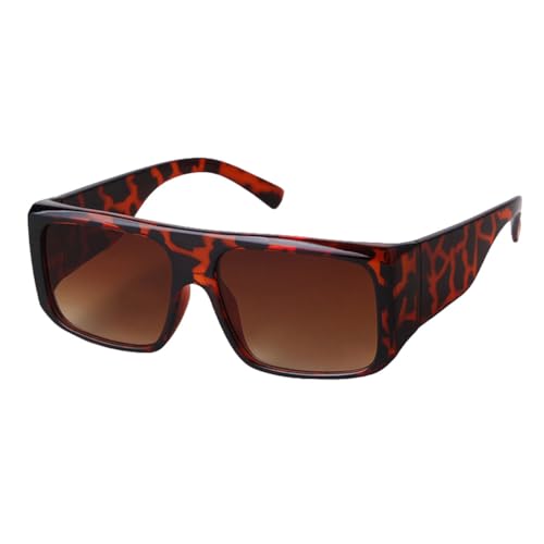Lunettes de soleil dégradées transparentes et vintage pour homme et femme