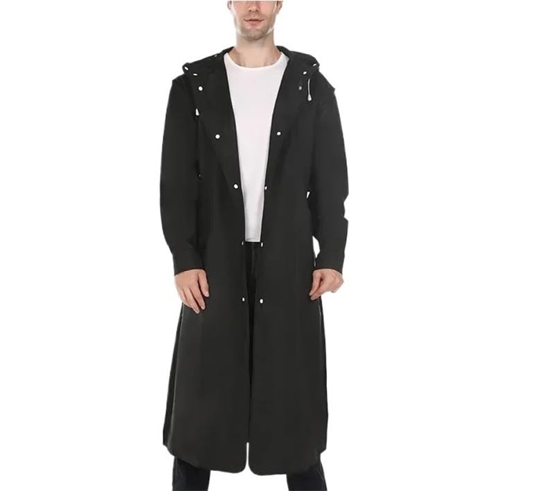LYP-DEINEOMGS Poncho impermeable for adultos, ligero y plegable, ideal for exteriores, senderismo, festivales y viajes.(XL (155-175cm)