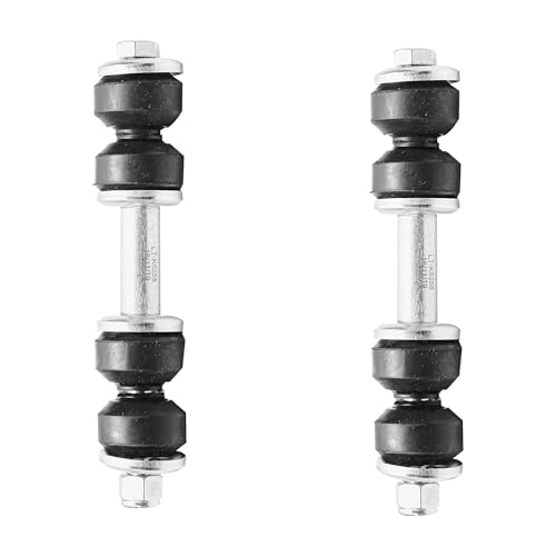 Image of Detroit Axle - 4pc Front End Control Arms Kit for Buick LeSabre DeVille Seville Park Avenue Riviera Aurora Replacement 2 Lower Control Arms w /Ball Joint 2 Sway Bar Links Assembly Set