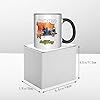 KESATUOT Cute Uriah Rock Band Heep Ceramic Cup Home Office Coffee Mug with Handle for Children and Adults Tea Cup 11 oz for Men Women #4