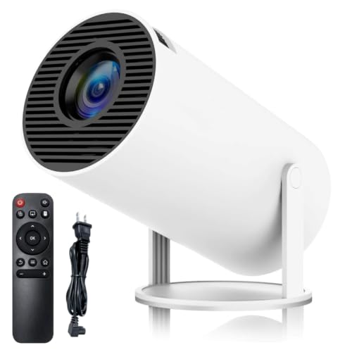 Image of Smart Android 11 HD Projector | Native 1080P Support with 4K Decoding | 180 Rotatable Stand, Auto Keystone Correction | Home Theater for Mobile, TV Stick & Laptop