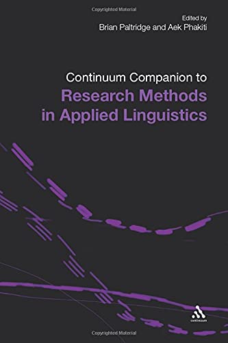 Continuum Companion to Research Methods in Applied Linguistics