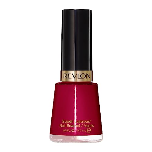 Revlon Super Lustrous Nail Polish, Chip-Resistant & Longwear Formula, High Shine Finish, 730 Valentine, 0.5 fl oz