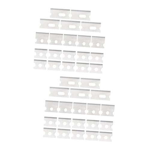 Housoutil 40 Piezas Cuchillas para Alicates Repuesto Prácticas para Herramienta de Engaste Accesorio Fácil de Instalar y Duradero para Cortar Cables Ethernet