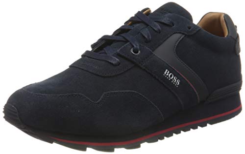 BOSS Parkour_Runn_sdwr 10223357 01, Zapatillas para Hombre, Azul (Dark Blue 401), 42 EU