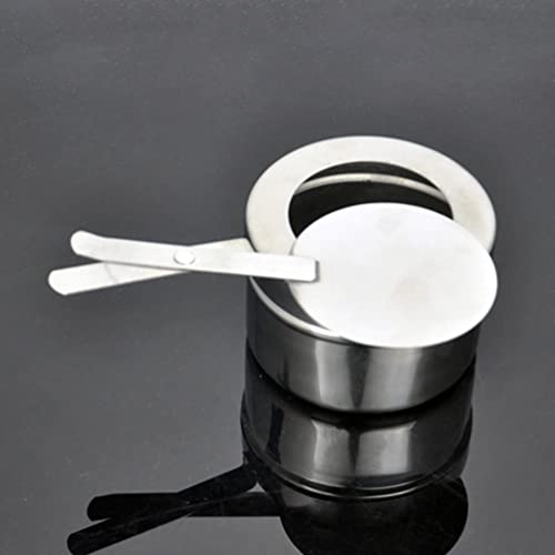 SOLUSTRE 2 Unidades Combustível De Fondue Aço Inoxidável Suporte De Combustível De Buffet De Aço Irr