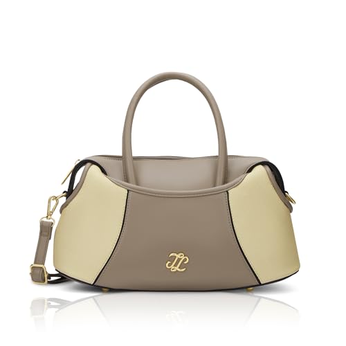 Lavie Signature Canva HZ Satchel Bag | Satchel Handbag for Work | Ladies Purse | Stylish Shoulder Bag | Gift for Women