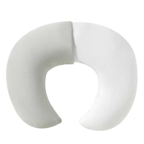 Image of QUENESS Nursing Pillow for Breastfeeding, Breastfeeding Pillow with Removable Cover Extra Large Full Support for Mom and Baby Ergonomic Design for Both Bottle Feeding and Breastfeeding - Gray