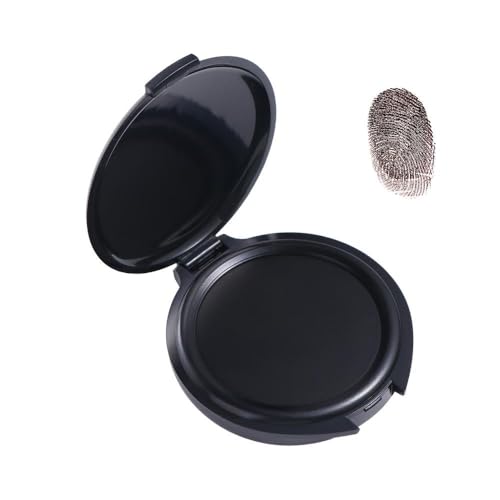 Fingerprint Ink Pad, Fingerprint Kit for Office Notary Supplies Identification Security ID Fingerprint Cards(Black)