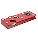 Wood Planer Hand Tool, Carpenter Chamfer Plane, 45 Degree Bevel Trimming Woodworking Trimmer, Adjustable Cutting Depth with Horizontal and Vertical Bubbles, Solid Reinforced (Red)