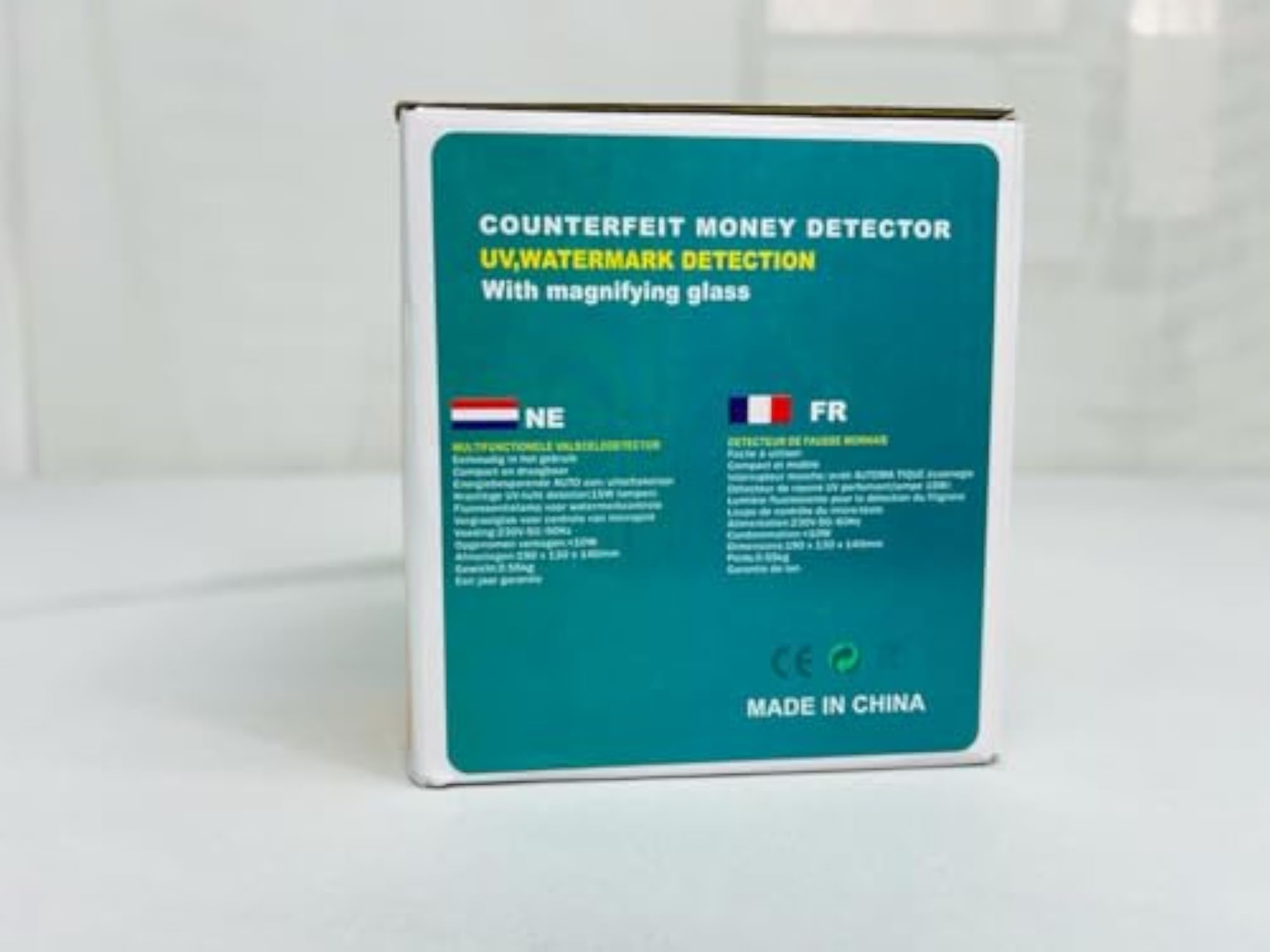 Fake Note Detector Machine with UV & Light