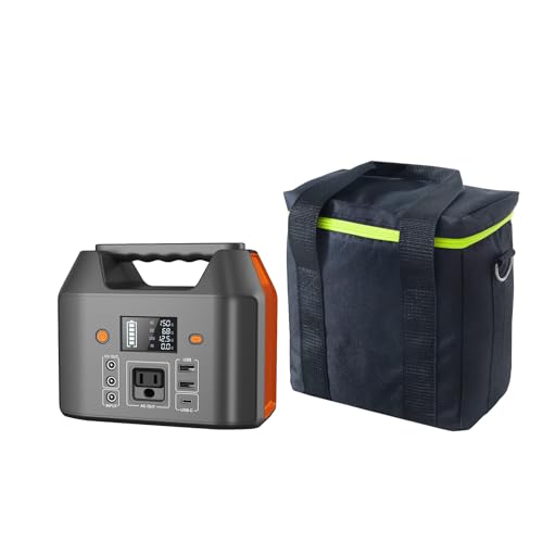 EnginStar 150W Power Station with Carrying Bag 155Wh Solar Generator 42000mAh 6 Outputs Power Bank for Travel Outdoor Camping - image 1