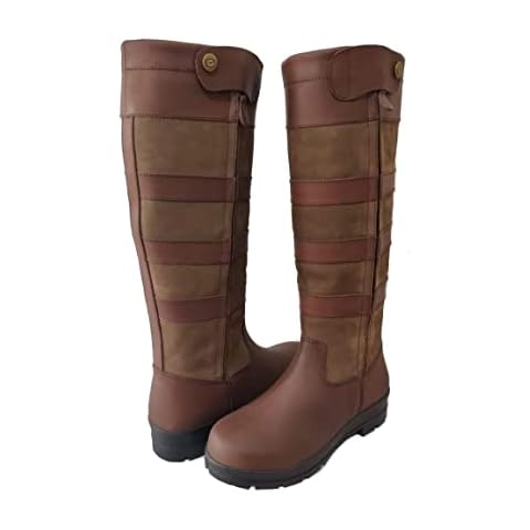 Equipride Country Boot Gordon Stable Yard Boots 100% Waterproof & Breathable Unisex (7 UK, numeric_7) Cover