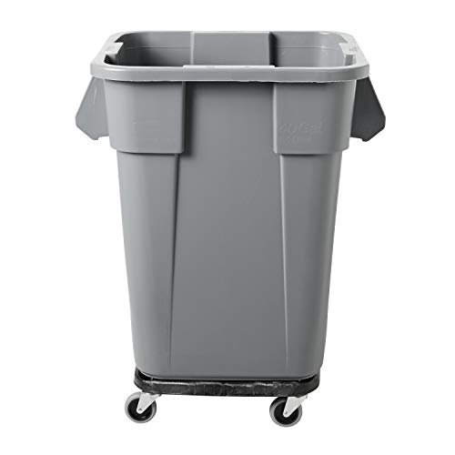 Rubbermaid Commercial Products FG353600GRAY Rubbermaid Commercial Lldpe Square Brute 40-Gallon Trash Can Without Lid thumb #3