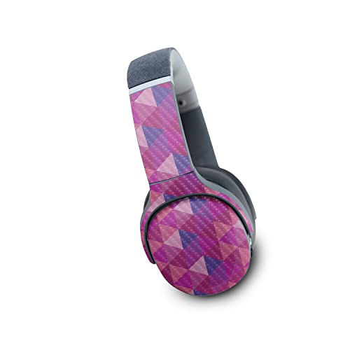 Image of MightySkins Carbon Fiber Skin Compatible with Skullcandy Crusher Evo Wireless - Pink Kaleidoscope | Protective, Durable Textured Carbon Fiber Finish | Easy to Apply
