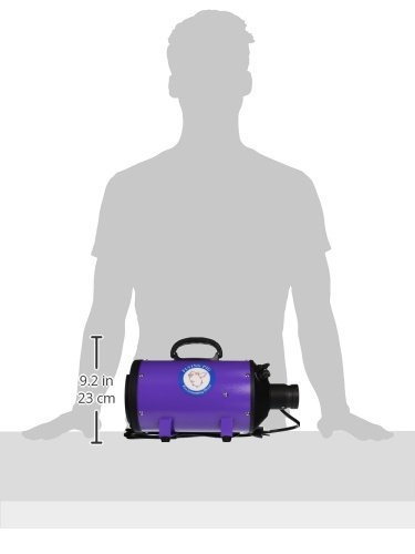 Flying Pig Grooming FLYING ONE PURPLE Pig High Velocity Dog Pet Grooming Dryer W/Heater thumb #6
