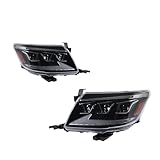 Car Headlights Compatible With Toyota HILUX VIGO 2012-2014 LEUXS style LED Head Lamp Upgrade DRL Dynamic Signal Lamp Front light Assembly