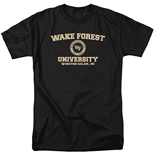 Wake Forest Demon Deacons Official Circle Logo Unisex Adult T Shirt,Wake Forest Demon Deacons, Small