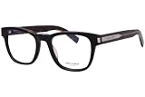 Saint Laurent SL-664 002 - Occhialini rettangolari in vetro, 52 mm, Havana/vetro, Avana / vetro