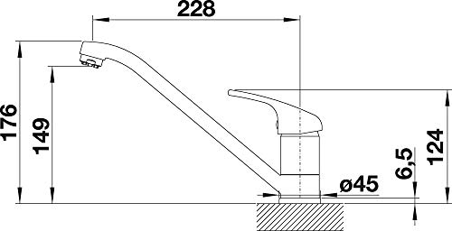 Blanco 519723 Rubinetti per lavelli da Cucina