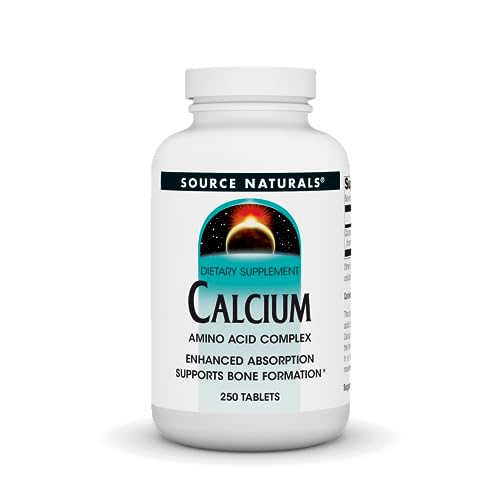 Source Naturals SN0302 Calcium, Amino Acid Complex- Enhanced Absorption & Supports Bone Formation* cover
