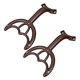 Cabilock 2 Stück Befestigungsstangen aus Eisen für Deckenventilatorarme Ersatzstützstangen zur Reparatur von Ventilatorflügeln Stabiler Halter für Ventilatoren im Haushalt und Büro