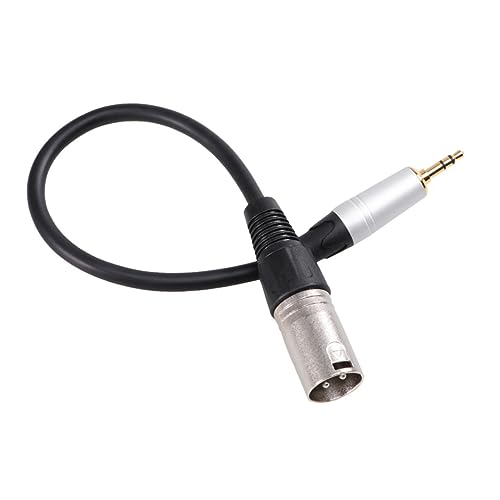 ERINGOGO Mono Xlr Stecker Audio Kabel Adapter für Mikrofon Verstärker Lautsprecher Geschirmt Goldbeschichtete Kontakte Kompatibel mit Stereo Mikrofonen und PC Karaoke