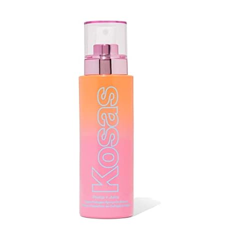 Kosas Plump and Juicy Vegan Collagen Spray - On Serum, Made in USA - Visibly Firms, Soothes, and Hydrates the Skin - 3.38 Oz Cover