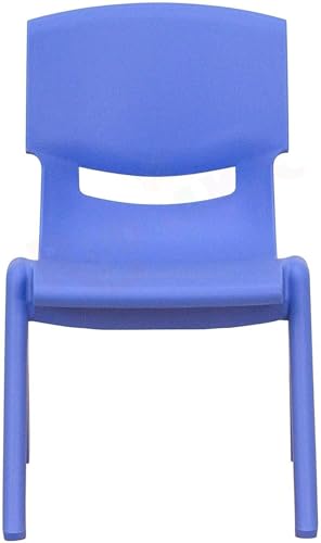 Image of Plastic Strong and Durable Kids Chair for Studying Dining Home Virgin Material Kids Chairs with Backrest for 2 to 5 Years | Sustain Upto 100 KG (Light Blue)