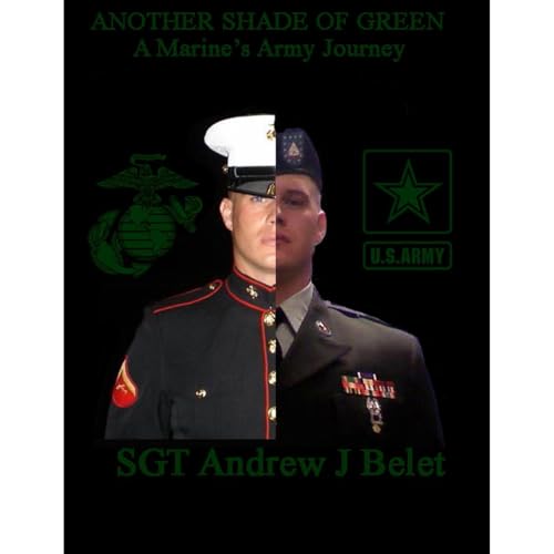 Another Shade Of Green: A Marine's Army Journey Audiolibro Por Andrew Belet arte de portada