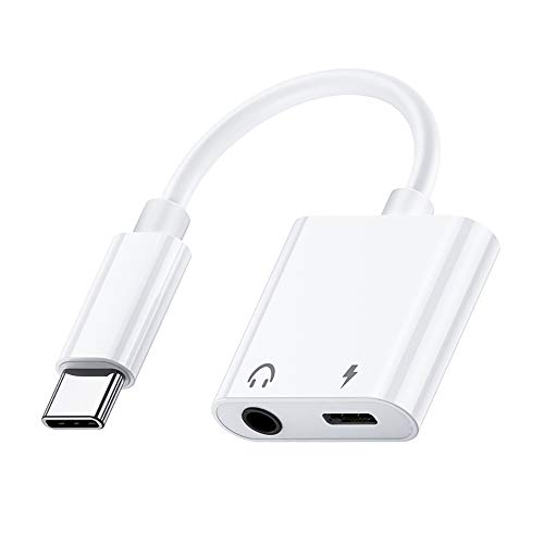 Sun Chorus 2in1 ^CvC ϊA_v^ 3.5 mmCz USB-C Type-c CzϊP[u USB-C Cz ϊA_v^ yƏ[d𓯎ɗp\ }[d ʘb ʒ Ή@:Google pixel/Xp