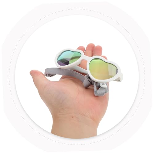 LIFKOME Cosplay Heart Eyewear Boys and Girls Children Heart Frame Sunglasses Party Decorative3