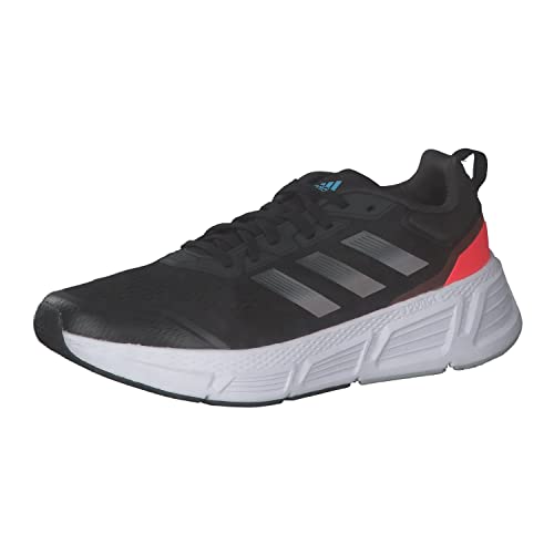 adidas Quattar, Baskets Homme, Core Black Carbon Matte Silver, Fraction_41_and_1_Third EU