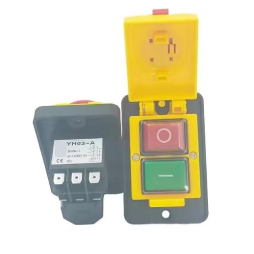 Parada de emergencia trifásica 400V interruptor electromagnético YH03-A7