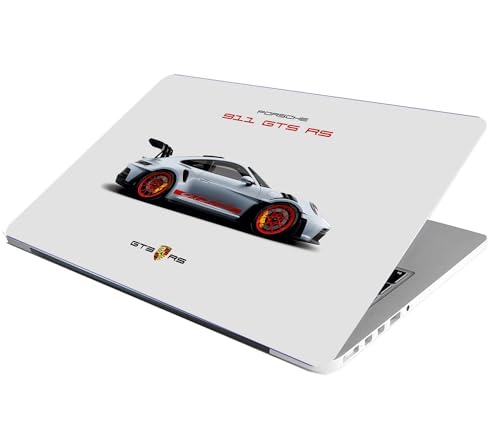 Image of Full Laptop Skin Stickers HD Quality Sticker for Laptops Upto 15.6 inch (Dustproof|Waterproof|Scratchproof|Reusable) - AY PRSCH WHT FL1