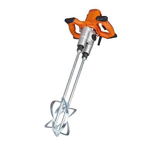 Electric Mortar Mixer, Double Paddle Mortar Mixer Dual High Low Gear
