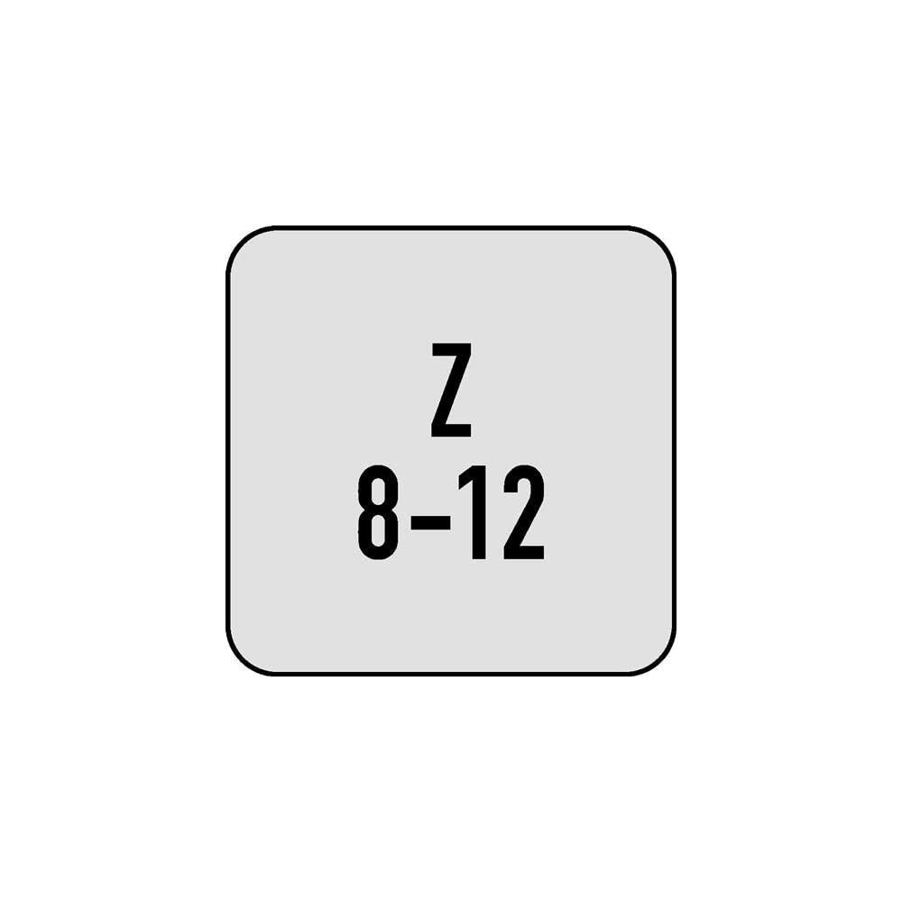 Alpen 142402540100 Winkelfräser DIN 1833D FL 25mm/45 Grad