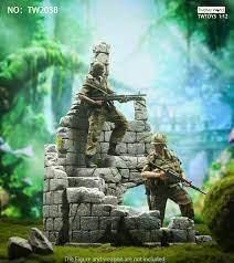 TW2038 石造りのフィギュアベース 1/12 ジオラマ Amazon.co.jp: FIVETOYS 1 12 TW2038 ジオラマ 城跡 石垣 : おもちゃ