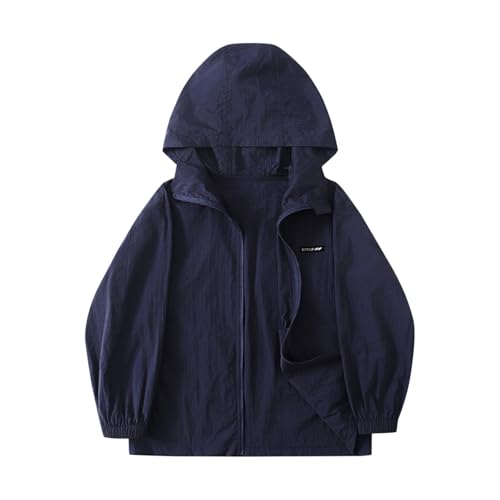 Children's Casual Sun Clothing Spring Summer And Autumn Comfortable And Fashionable Rain Jackets for Girls 𝗪aterproof