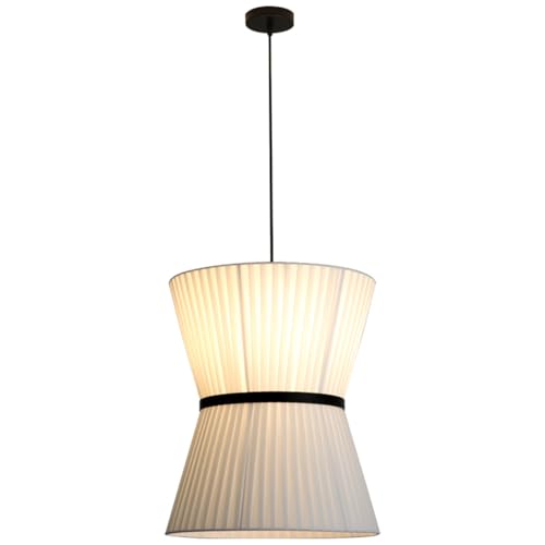 Luminaire japonais en tissu blanc pour éclairer et sublimer votre salle à manger