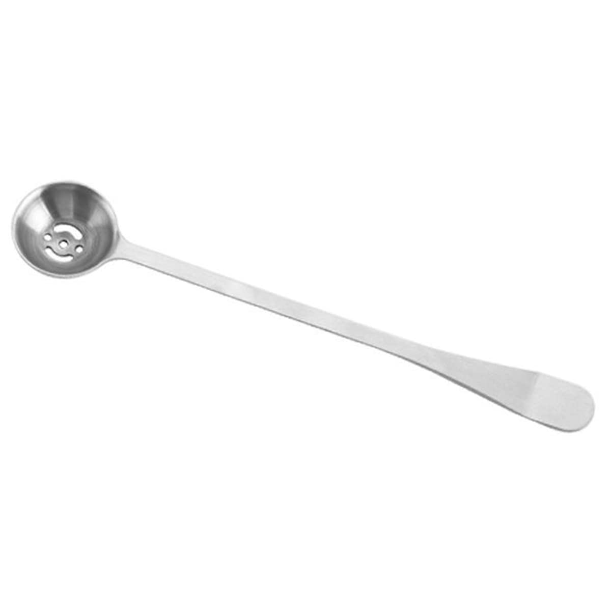 Jagowa Stainless Steel Olive Spoon with Drain Hole Slotted Spoon Cherry Spoon Serving Tools Slotted Spoons for Jar