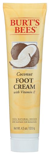 Burt's Bees Coconut Oil Foot Cream, Package May Vary, 4.3 Oz