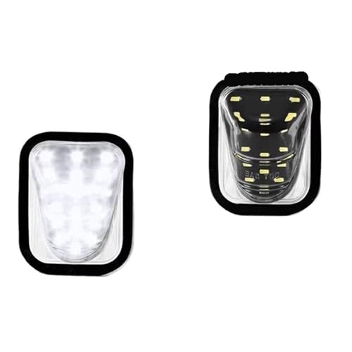 Luces matrícula LED lámpara de matrícula luz placa auto portón trasero Yukon