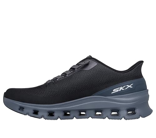 Skechers Arch Fit Glide-Step Pro Baskets pour Homme Noir Pointure 43, Noir, 44 EU