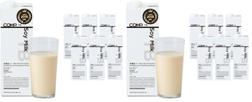 COMP Drink TB 6000kcal（1箱 1000kcal x 6本入）バランス栄養食 トータルバランスドモデル 完全食 ドリンクタイプ ソイミルク（豆乳）風味 高たんぱく質 必須アミノ酸 必須脂肪酸 食物繊維 ビタミン ミネラル (× 2)の商品画像（Amazon）