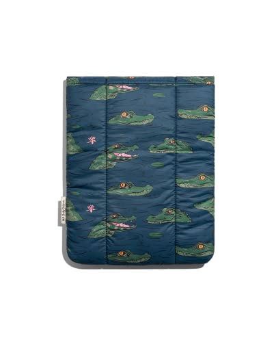 Image of DailyObjects Siesta Sleeve Cover for Laptops /MacBook Air /Pro 13 Inch - 14 Inch | Crafted Using Soft-Touch and Water-Repellent Polyester | Secure Clasp Button Closure | Sleek Design and Durable