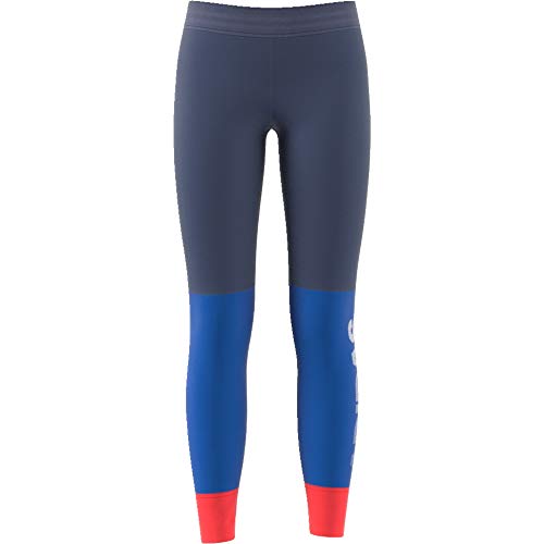 adidas ID Lin Mallas, Niñas, Azul (Indnob/Azalre/Correa/Blanco), 170-14/15 años