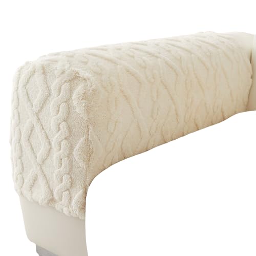 MNJAHNEG A Pair of Sofa Gloves, Side Covers, Universal All Inclusive Anti Slip Fabric Elastic Sleeve