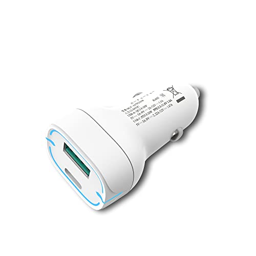 J[`[W[ ԍڏ[d VK[\Pbg ^ y PD20W }[d Type-C+USB-A|[g PDQC3.0Ή 5V/3Ao 12VE24V iPhone/iPad/AndroidΉ(zCg)